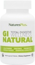 Natures Plus GI Natural Total Digestive Wellness - 90 Bi-Layered Tablets, Paket von 2 - mit L-Glutamin, Probiotika, Präbiotika & Enzyme - Glutenfrei - 60 Gesamt Servietten