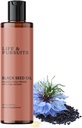 Life & Pursuits Organic Black Seed Oil (Kalonji) - 100% reine, natürliche, kalt | natürliche Quelle von Thymochinon & Omega 3 6 9 | Antioxidans für Immununterstützung, Haar & Haut (6.8 Fl Oz)
