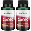 Swanson CoQ10 - Aide à promouvoir la santé cardiovasculaire, le soutien énergétique et l'aide Système cardiovasculaire global Santé - Aide à maintenir le supplément de Coenzyme Q10 - (100 capsules, 120mg chacune) (2 pack)