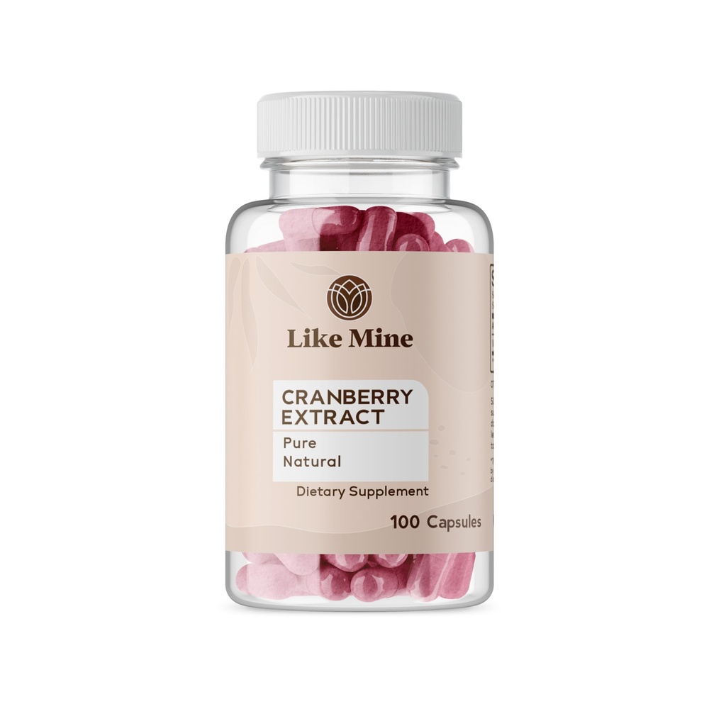 Comme l'extrait de canneberge (100 capsules) Pure, sans additifs, ingrédient unique (100 Count)
