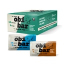 Obi Bar sampler - Protein and Oat Fiber Bar (Barde de fibres d'avoine) All-Natural (Barde de fibres d'avoine) All-Natural (Barde de fibres d'avoine) All-Natural (Barde de fibres d'avoine) All-Natural (Barde de fibres d'avoine) All-Natural (Barde de fibres d'avoine) All-Natural (Barde de fibres d'avoine) All-Natural) All-Natural (Barde de fibres d'avoine) All-Natural (Barde de fibres d'avoine) All-Natural (Barde de fibres d'huile) 6 Amandes de chocolat et 6 Amandes de bleuets (Barde de bleuets) 6 Sans soja, sans produits laitiers, sans alcool de sucre, sans huile de graines 2,4 oz, 12 Pack