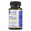 Premier Research Labs Premier Bone Health - Bone Health Vitamins, Bone Strength Supplement per le donne e gli uomini, Calcium Supplement with Vitamin K2, Healthy Bone Support - 90 Capsule