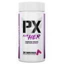 FINAFLEX PX pour HER - 60 capsules - Améliore le métabolisme thermogénique avec la caféine, Ashwagandha & DIM - 30 portions