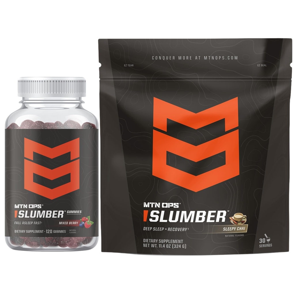 MTN OPS Gommies de limon + Slumber Sleepy Chai Bundle