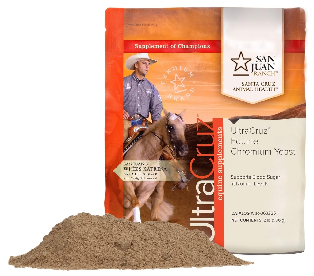 UltraCruz - sc-363225 Equine Chromium Hefe Ergänzung für Pferde, 2 lb, Pulver (454 Tage Versorgung)