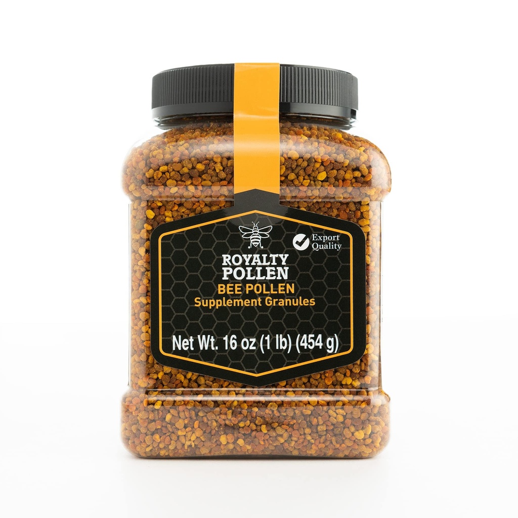 Royalty Pollen Bee Pollen Pulver | 100% reines, frisches natürliches Raw Bee Pollen | Superfood verpackt mit Antioxidans, Protein, Vitamine | Bienen freundlich, Glutenfrei