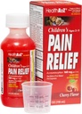 HealthA2Z® Rilievo del dolore per bambini | Acetaminophen 160 mg (5mL) | Età 2-11 | Sapore di ciliegia | Rilievo del dolore - Riduttore di febbre - Sospensione orale | Aspirina e Ibuprofen Free | 4FL Oz (118 mL)