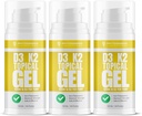 Vitamin D3 K2 Maximum Strength Topical Gel - 15000+ IU pro Pumpe - Das Sonnenschein Vitamin - unterstützt Knochen & Gelenkgesundheit, Immununterstützung - Ein Monat Versorgung