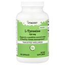 Vitacost L-Tyrosine - 750 mg - 180 gélules