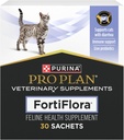 Purina Pro Plan Suppléments vétérinaires FortiFlora Probiotiques pour chats atteints de diarrhée Suppléments pour chats