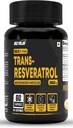 Trans Resveratrol 250MG Kapseln - 99,5 % Reine mikronisierte und hoch biologisch verfügbare Ergänzung | langsam nach unten Altern, bewährte leistungsstarke Anti-Oxidant | Verbessert Stoffwechsel und Herzgesundheit (120 Kapseln)