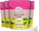 Sweetie Pie Organics Grossesse Nausées Relief Drops, Soothe First Trimester Morning Maladie, Lemon Flavor, 30 Compte, 4 Pack