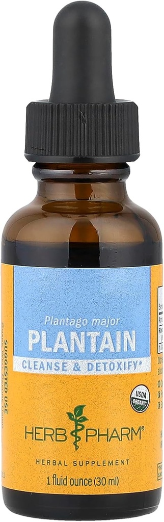 Estratto di liquido organico certificato di Herb Pharm per la pulizia e la disintossicazione - 1 oncia (DPLAN01)