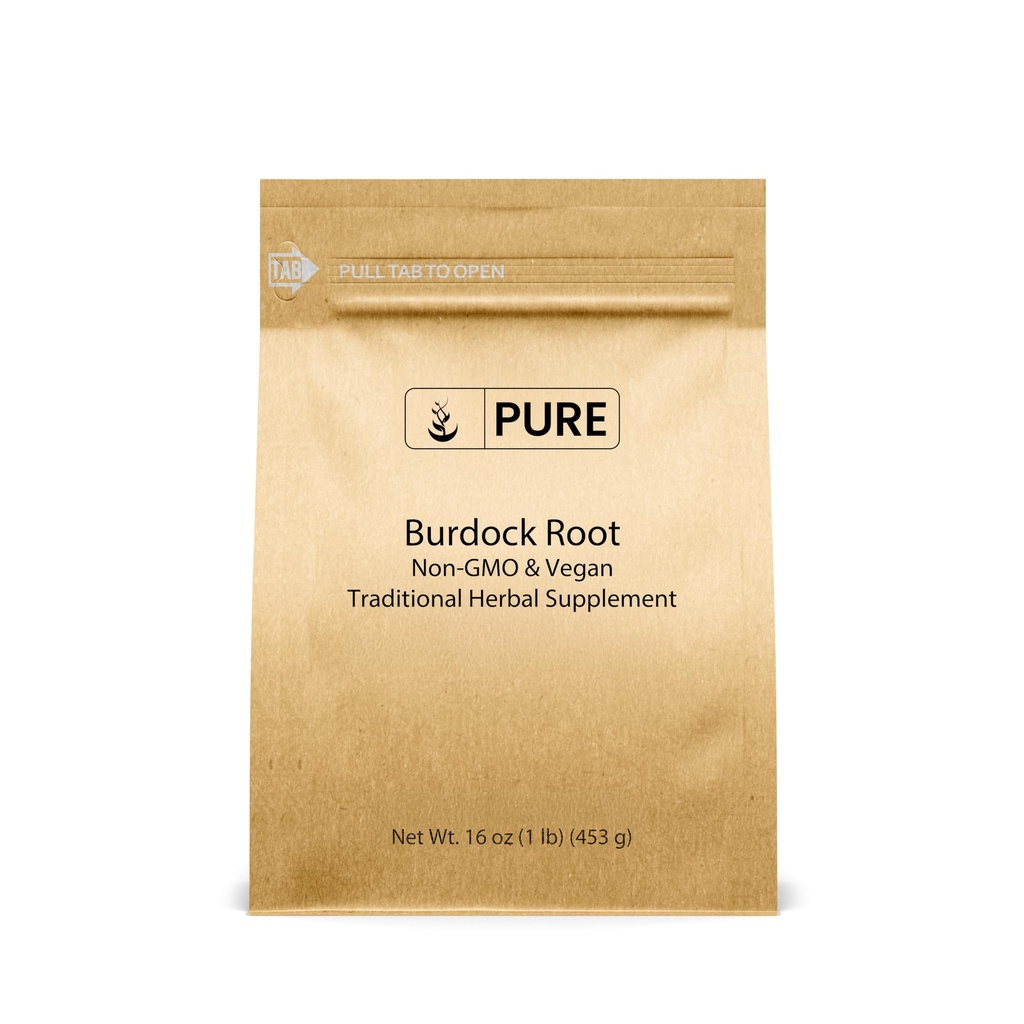 Pure Original Zutaten Burdock Root Extract (1lb) Lab-Verified, Non-GMO