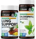 Supporto polmonare BIO KRAUTER 60 Gummies & Chlorophyll 90 Gummies