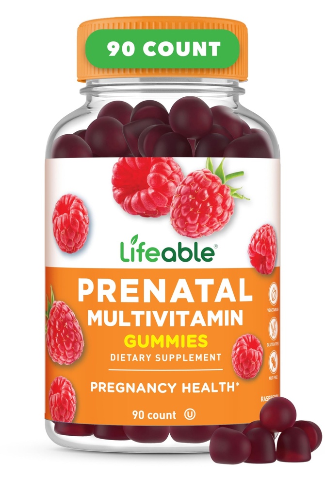 Multivitamines prénatales vivaces avec fer et choline : Grande dégustation de vitamines prénatales pour les femmes :