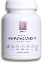 LEMAlab Organic Ashwagandha, 60 Vegan Kapseln für Gesamt Wellness