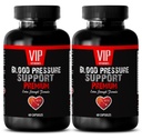 VIP VITAMINS Olive Leaf Extract Super Strength - Blutdruckunterstützung - Essen Sie mehr Obst (2 Flaschen - 120 Kapseln)