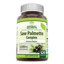 Herbal Secrets Saw Palmetto Complex Supplément de 1200 Mg. 120 Capsules.