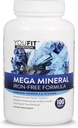 Mega Minerals Supplement von Youfit Nutrition | Alle 72 Trace Minerals | Premium Formel mit Quelle von Mineralien und Immungesundheit Unterstützung | Iron Free | Alle in One |1000mg Calcium 500mg Magnesium