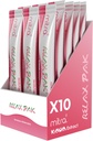 Mitra9 Kava Polvere RelaxPak - Fragola Watermelon Kava Estratto di polvere Packets | Mood Enhancer | Plant Based | Promuove la calma naturale & Clarity | Easy Open Single-Serving Stick (10)