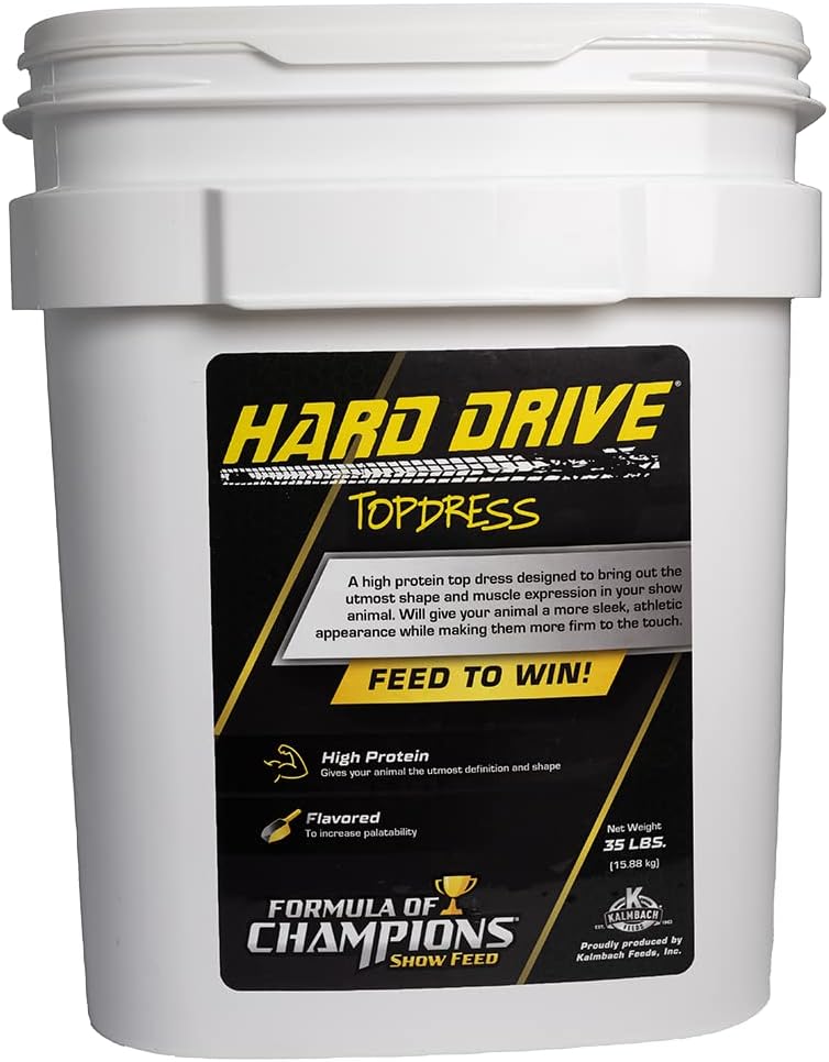 Topdress Pelleted Supplément pour bovins, moutons, chèvres et porcs, seau de 35 lb