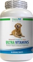 Integratori Nutrienti Cani - Ultra Vitamine e Minerali per Cani - Migliore Salute per Cani - Trattamenti Naturali - Essential NUTRIENTS - Cane Vitamina b Complex - 1 Bottiglia (90 Trattamenti)