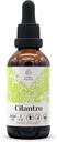 Extrait de teinture naturelle sans alcool, booster système immunitaire, gouttes liquides faites à partir de 100% feuille séchée Cilantro (2 fl oz)
