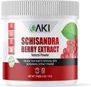AKI Schisandra Berry Extract Powder - Hergestellt aus der chinesischen Berry Schisandra - Kann helfen, Energie und körperliche Leistung zu steigern - Non-GMO & Vegan Friendly (6oz /170g)