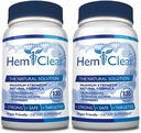 für Hämorrhoiden - Vegan Formel für Hämorrhoidenrelief & Gefäßgesundheit - Maximale Stärke - 2 Flasche - 135 Kapseln