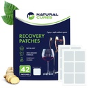 Party Recovery Patch - 42-Pack Patches - Wake Up rinfrescato ed energizzato con Skin-Friendly Patch - Forte adesivo per Secure Fit - Ingredienti naturali per Quick Recovery (Transparent (42 Count))