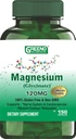 Magnesium (Glycinate) 120 MG Supplement, unterstützt Stress Relief, Schlaf, Herzgesundheit, Nerven, Muskeln, Stoffwechsel, 150 Kapseln (5 Monate Versorgung)