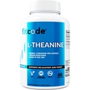 Fitcode L Theanine 200mg Capsule per Focus e Relax L-theanine 200mg Nootropic Supplemento per Attenzione Energia e messa a fuoco - Daytime Mood Support e Nootropic Focus Supplement