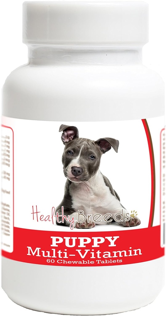 Allevamenti sani American Staffordshire Terrier Puppy Dog Multivitamin Tablet 60 Conte