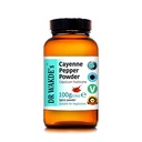 Poudre de poivre Cayenne de DR WAKDE (Capsicum frutescens) - 100g (3.5oz)