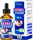 Trattamento della tosse del Kennel per cani e gatti – Cane Cough Suppressant Aiuta con Allergies, Runny Nose, Sneezing – per tutte le razze e dimensioni – Mullein Leaf e Calendula – 2 Oz