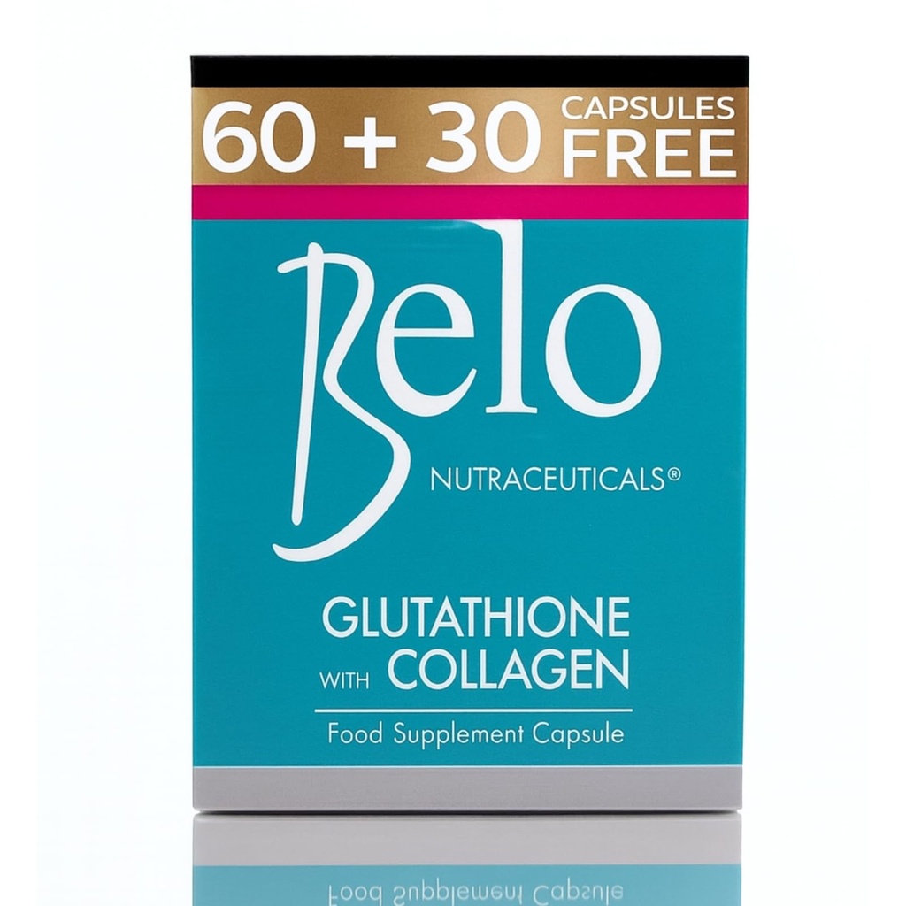 Glutathione + Collagen Integratore alimentare - 60 Conte - Nuovo!!