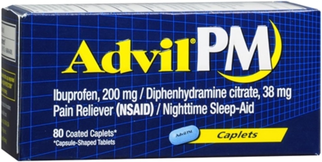 Caplet Advil Pm 80ct Taille 80ct