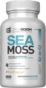 Sea Moss Capsules Irish Sea Moss Supplement con Organic Burdock Root, Bladderwrack & Black Pepper | Boost Energy, Detox & Immune Support | Non-GMO, Vegan | Made in USA - 60 Count