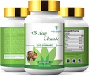 Pure&Organic 15 giorni Cleanse per Gut System - Capsule Softgel con Ginkgo Biloba & Ginger (30 capsule) - Detox naturale, Salute Digestiva