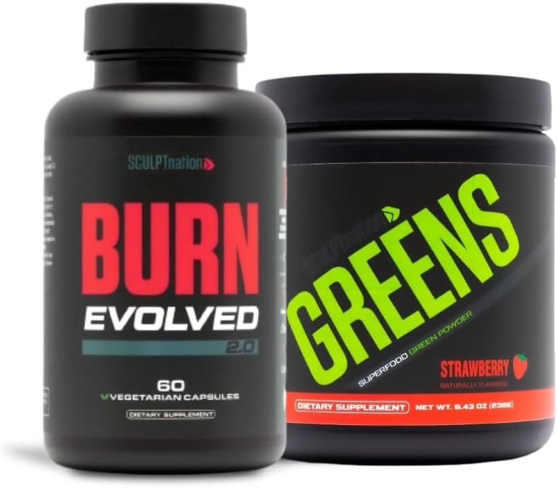 Sculpt Nation di V Shred Burn 2.0 e Premium Greens Strawberry Bundle