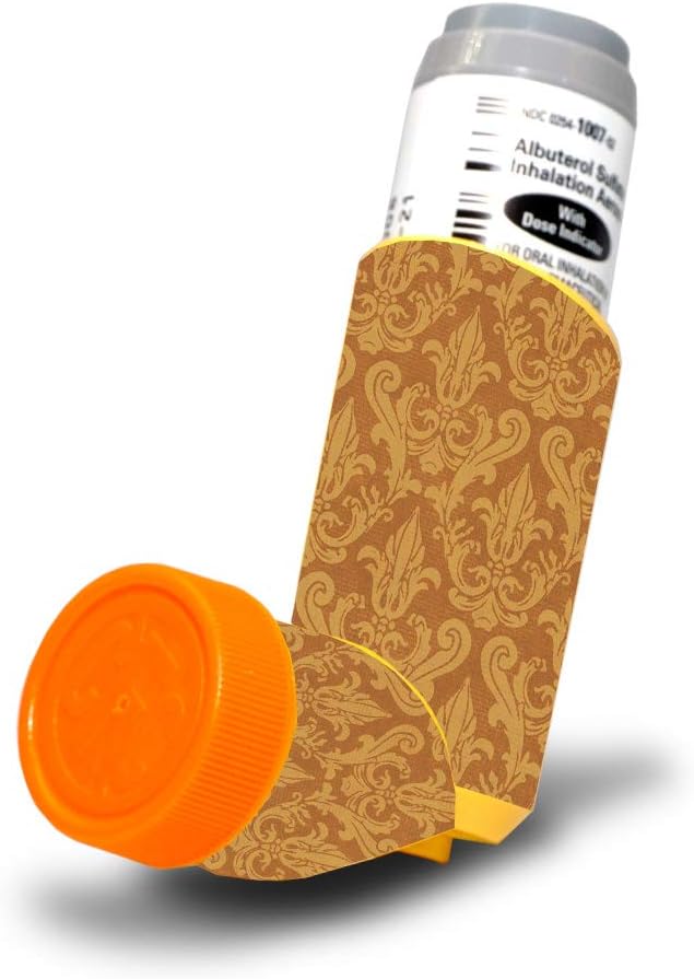 Peau MightySkins pour Inhalateur d'Asthme de Proventil HFA - Bubbles d'or Exclusivité, protection durable et unique Couverture en Decal Vinyle Exclusivité facile à appliquer, supprimer et modifier Styles Exclusivité Fabriqué aux États-Unis
