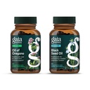 Gaia Herbs Olio di Oregano - Integratore di Supporto Immune e Antiossidante - 60 Vegan Liquid Phyto-Capsules & Black Seed Oil - Polmone, Respiratorio e Supporto Antiossidante - 60 Vegan Liquid Phyto-Capsules (2