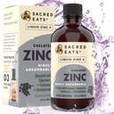 Zinc liquide (chélate de glycin) avec sureau biologique et échinacée (haute en Quercetin)