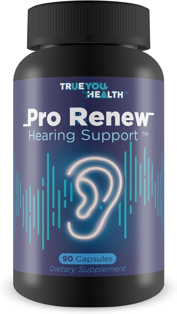 Pro Renouveler le soutien auditif - Contient de la vitamine D et des antioxydants pour soutenir la santé de l'oreille interne et moyenne - Promouvoir une meilleure circulation - Formule auditive avancée pour une audition saine