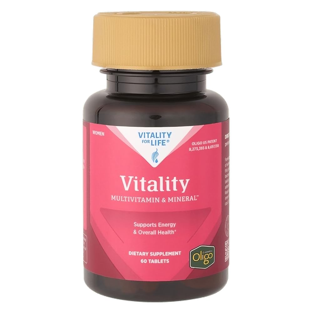 Melaleuca Multivitamin & Mineral Supplemento per le donne, Alimentato da Oligo (60 compresse) — Supporta l'energia &amp; la salute generale / Organically Bound for Maximum Absorption and Antioxidant Protection