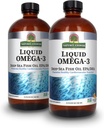 Nature's Answer Liquid Omega-3.000 Huile de poisson de haute mer avec supplément alimentaire EPA/DHA.