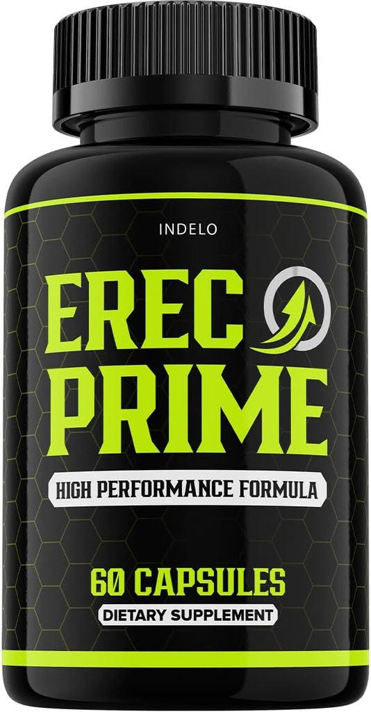 ErecPrime Pillen für Männer, Erec Prime High Performance Supplements, Erec Prime Advanced Formula, ErecPrime Reviews, ErecPrime24 (60 Kapseln)