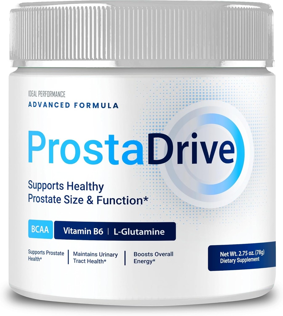 Prosta Drive Powder Advance Formula - Maximale Stärke, ProstaDrive Supplement Offizielle Formel mit Vitamin A, Vitamin C, Vitamin D, Zink, Chrom, ProstaDrive Powder Bewertungen (1 Packung)