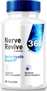 Nerve Revive 360 supplemento, tutto naturale Nerve supporto per il benessere generale, Formula Premium, NerveRevive 360 capsule di vitamina, Recensioni ufficiali (60 capsule)
